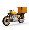 Motorcycle With Parcel Box