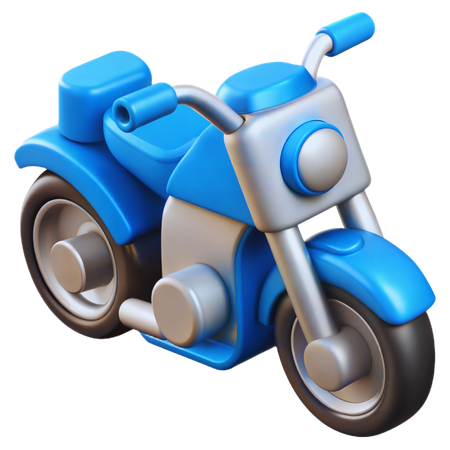 Motorrad  3D Icon