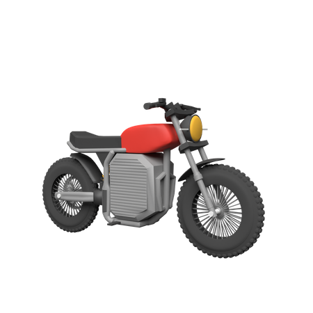 Motorrad  3D Illustration