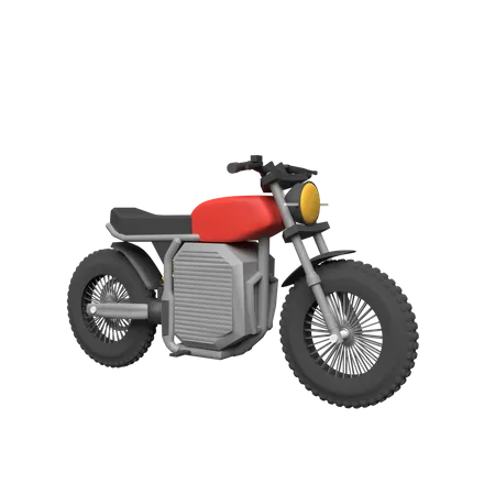 Motorrad  3D Illustration