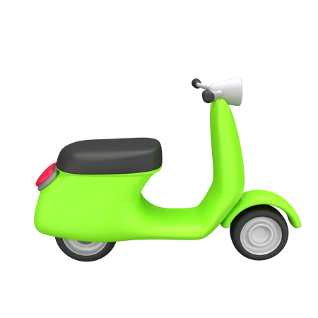 Motorrad  3D Illustration