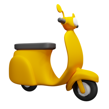 Motorrad  3D Icon