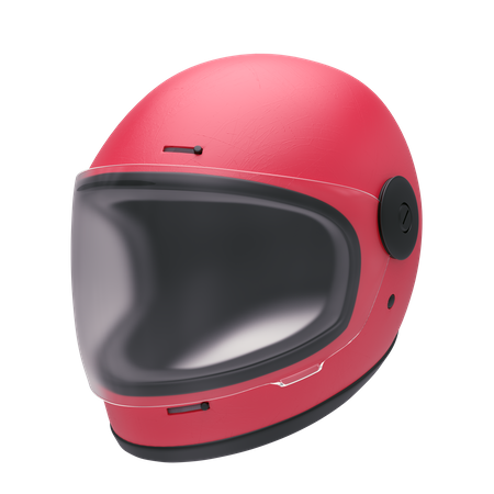 Motorradhelm  3D Icon