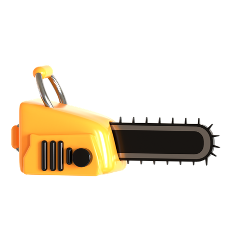 Máquina de motosierra  3D Icon