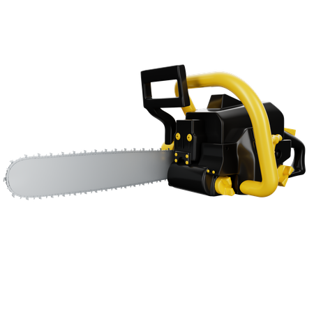 Motosierra  3D Icon