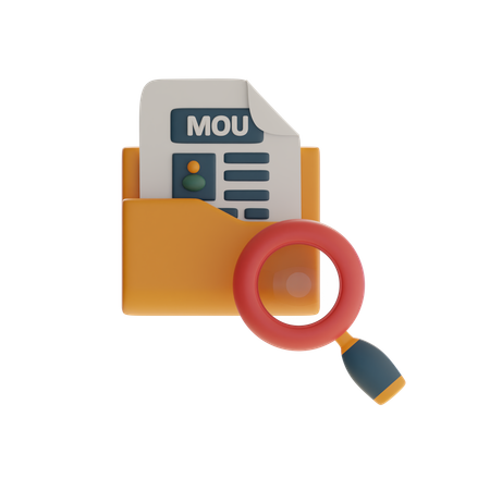 Mou Document  3D Icon