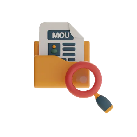 Mou Document  3D Icon