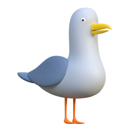 Mouette  3D Icon