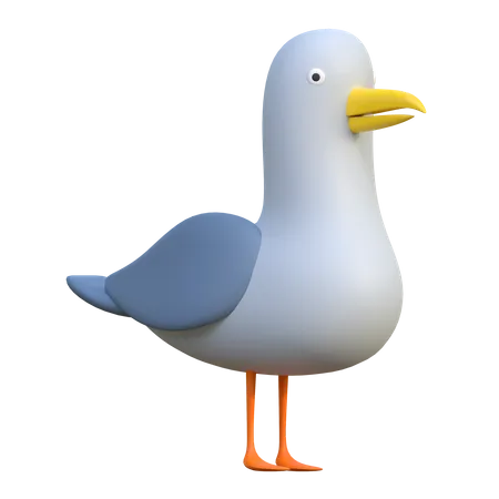 Mouette  3D Icon