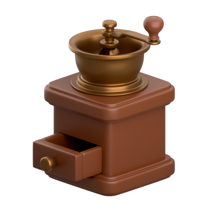 Moulin à café  3D Icon