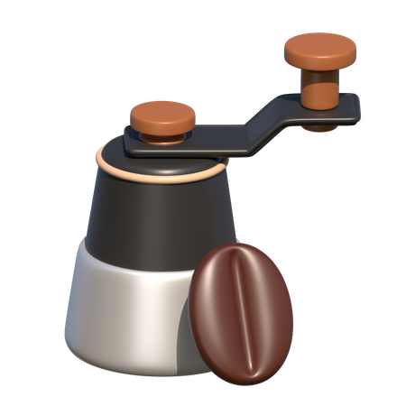 Moulin à café à main  3D Icon