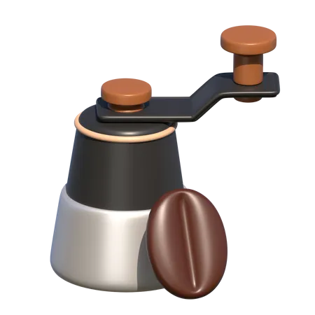 Moulin à café à main  3D Icon