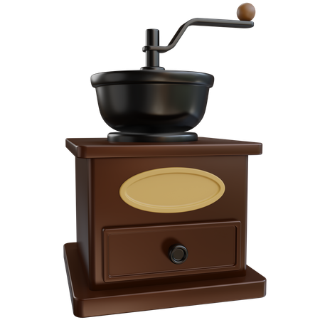 Moulin à café manuel  3D Icon