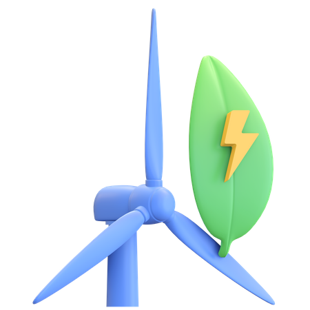 Moulin à vent  3D Icon