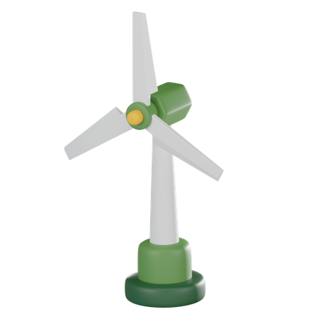 Moulin à vent  3D Icon