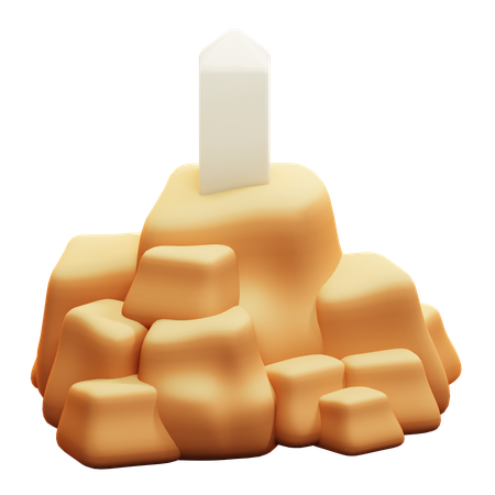 MOUNT ARAFAT  3D Icon