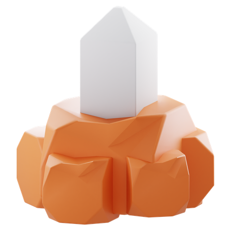 アラファト山  3D Icon