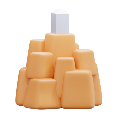 Mount Arafat  3D Icon