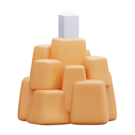 Mount Arafat  3D Icon