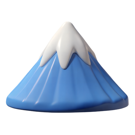 Mount Fuji  3D Icon