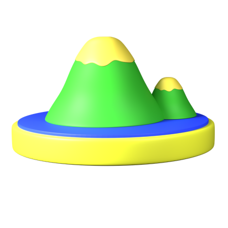 Mountain  3D Icon