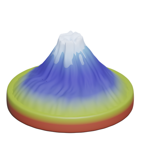 Mountain  3D Icon