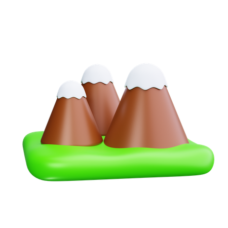 Mountain  3D Icon