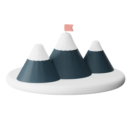 Mountain  3D Icon