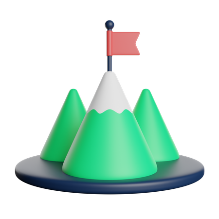 Mountain  3D Icon