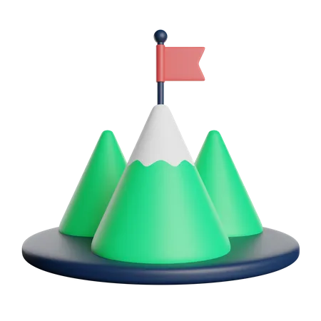 Mountain  3D Icon