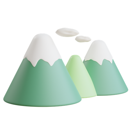 Mountain  3D Icon