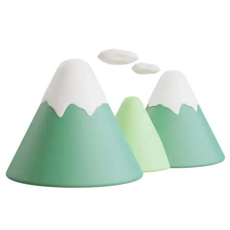 Mountain  3D Icon