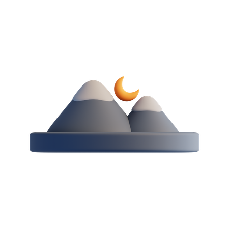 Mountain  3D Icon
