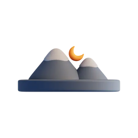 Mountain  3D Icon