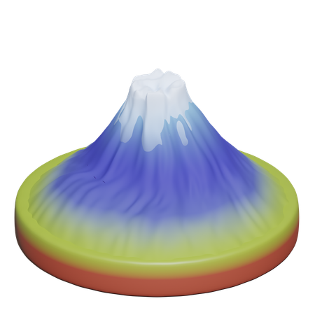 Mountain  3D Icon