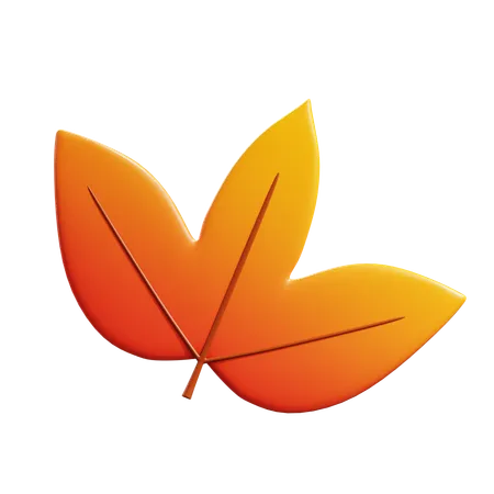 Mountain ash leaf  3D Icon