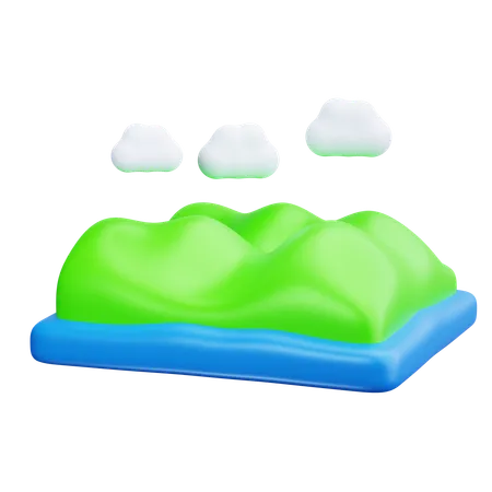 Mountain Peak  3D Icon