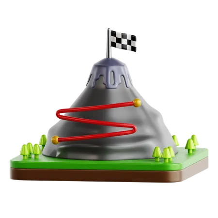 Mountain Stage  3D Icon