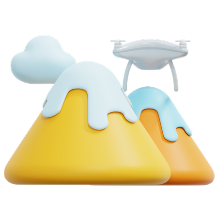 Mountain View  3D Icon