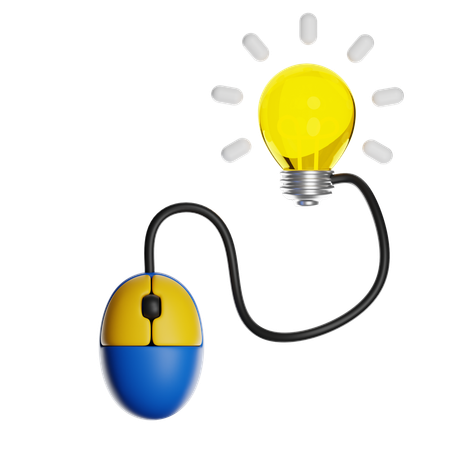 Mouse  3D Icon