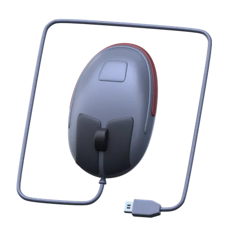 Mouse  3D Icon