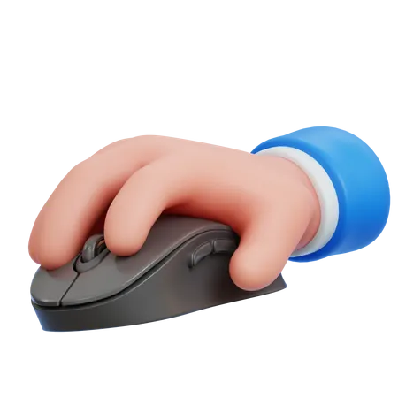 Mouse Click  3D Icon