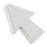 mouse cursor 3d logo
