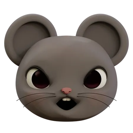 Mouse Emoji  3D Icon