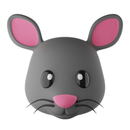 Mouse Emoji  3D Icon