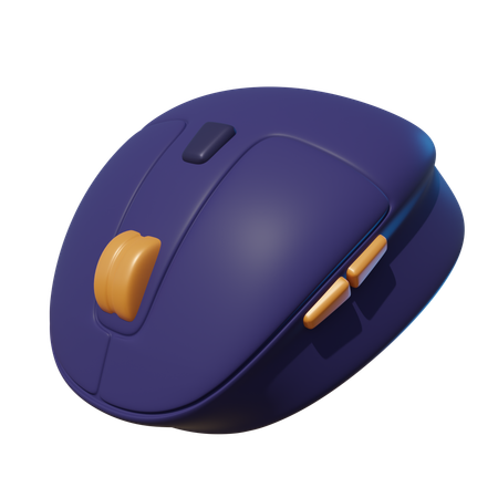 Mouse sem-fio  3D Icon