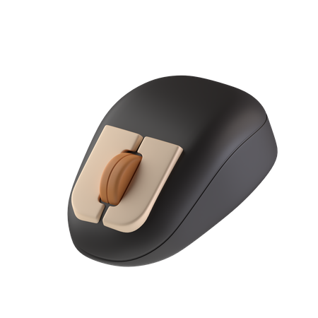 Mouse sem-fio  3D Icon