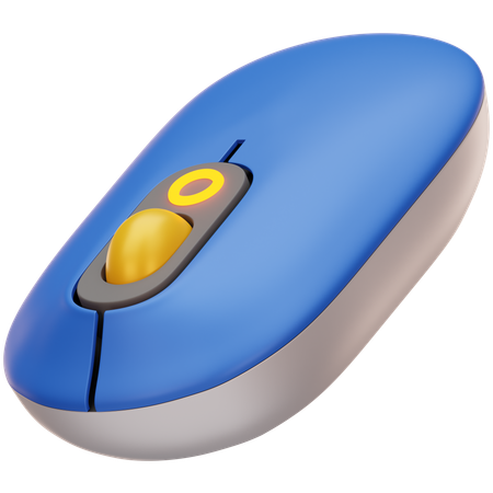 Mouse sem-fio  3D Icon