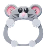 Mouse Shape Animal Frame