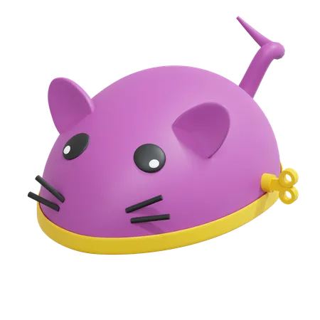 Litte Mouse Toy 3 D Icon Kids Toys Illustration 3D Icon